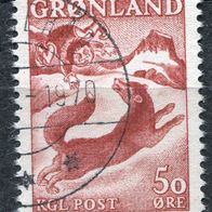DGo 008 Grönland 66 o gestempelt 1,00 M€