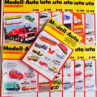 MAZ Modell-Auto-Zeitschrift 1999 13 Hefte inklusive Messeheft