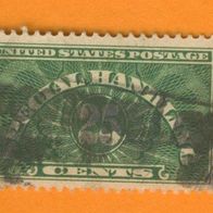 USA 1925 - 1955 Paketmarke Special Handling Mi.16 gestempelt lesen