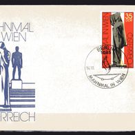 DDR 1975 Internationale Mahn- und Gedenkstätten MiNr. 2093 FDC gestempelt -1-