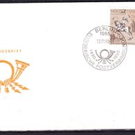 DDR 1990 500 Jahre Internationale Postverbindungen MiNr. 3299 FDC gestempelt