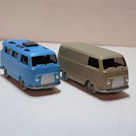 Wiking 1:87 Ford 2x FK 1000 Kasten und Panoramabus aus PMS Verkehrs Modelle 69 und 75