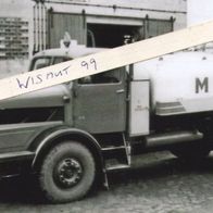 Minol-Foto Oldtimer DDR VEB IFA Werdau LKW H 6 Tankfahrzeug