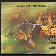 H161 Madagaskar Mi. Nr. nach 1576 = Block 239 Orchideen o <