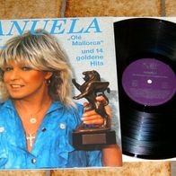 Manuela 12“ LP OLE Mallorca UND 14 Goldene HITS deutsche Zett von 1988 FOC