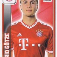 Bayern München Topps Sammelbild 2013 Mario Götze Bildnummer 208