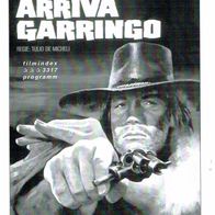 Western Filmprogramm Filmindex WFIP Nr. 3317 Arriva Garringo Anthony Steffen 4 Seiten