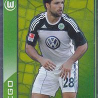 VFL Wolfsburg Topps Sammelbild 2010 Diego Sonderbild Nr. 405