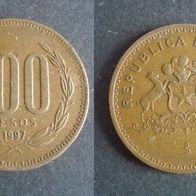 Münze Chile: 100 Pesos 1997