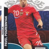Panini Trading Card Fussball EM 2012 Pavel Pogrebnyak aus Russland Nr.199
