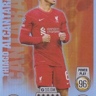 Liverpool FC Topps Trading Card Champions League 2021 Thiago Alcantara Nr.465