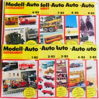 MAZ Modell-Auto-Zeitschrift 1985 9 Hefte