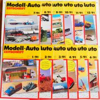 MAZ Modell-Auto-Zeitschrift 1991 12 Hefte