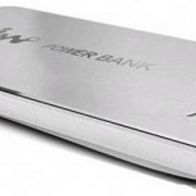 Ultra Slim Powerbank 5600mAh - IWO Blade P28S - Dual USB - Silber -