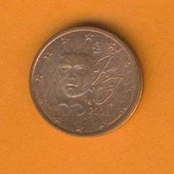 Frankreich 2 Cent 2008