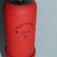 EF9 Tungsram, Röhre für Röhrenradio