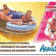 Telefonkarte Spanien , Aqua Sur , 2000 PTA , leer ,