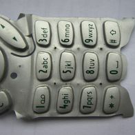 Nokia 3210 original keypad tastatur silver
