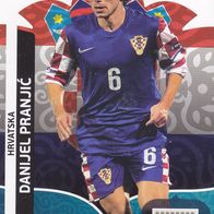 Panini Trading Card zur Fussball EM 2012 Danijel Pranjic Nr.110 aus Kroatien