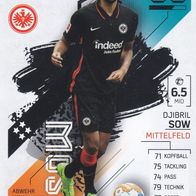 Eintracht Frankfurt Topps Match Attax Trading Card 2021 Djibril Sow Nr.136