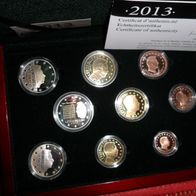 Luxemburg 2013 Kursmünzsatz PP + 1 x 2 Euro Gedenkm.* 9 Münzen