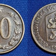 4060(2) 50 Heller (Tschechoslowakei) 1963 in ss ........ von * * * Berlin-coins * * *