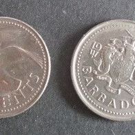 Münze Barbados: 10 Cent 1995