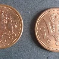 Münze Barbados: 1 Cent 1996
