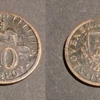 Münze Slowakei: 20 Halierov 1940