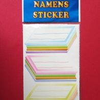 NEU: Heftaufkleber Namens Sticker 3 St. Schule Kita Etiketten Buch Bücher Hefte