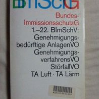 BImSchG Bundes ImmissionsschutzG, Becker Text im dtv