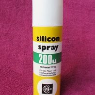 DDR Spray Dose Siliconspray VEB Chemiewerk Nünchritz leer Vintage NUR DEKO!
