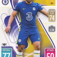 FC Chelsea Topps Trading Card Champions League 2021 Reece James Nr.69