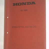 Honda - Buch - GL 1000 - Gold Wing - Ersatzteil - Katalog - Parts - List - Handbuch