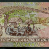 Banknote - Malediven - 10 Rufiyaa - 2006