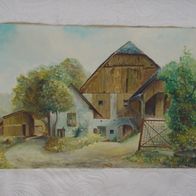 Hübsches Landschaftsbild ( Bauernhof )