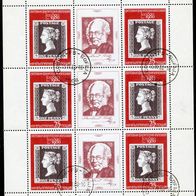 Mo008 Briefmarkenausstellung London, Rumänien, gestempelt o 7,00 M€