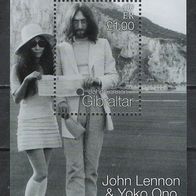 Gibraltar Block 36 John Lennon & Yoko Ono Hochzeit Marriage Gibraltar Felsen * *