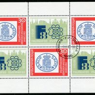 Mo013 Briefmarkenausstellung Finlandia, Rumänien, gestempelt o 1,60 M€