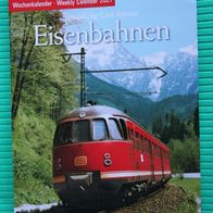 Korsch Verlag: Wochenkalender "Eisenbahnen" 2021