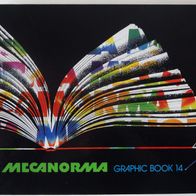 Schriftenmusterbuch Schriftenmusterkatalog, Grafik, Mercanorma Graphic Book 14, 1984