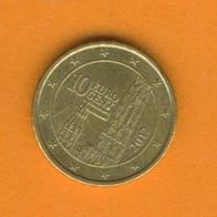 Österreich 10 Cent 2012