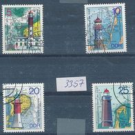 3357 - DDR Briefmarken Michel Nr 2045 - 2048 gestempelt. Jahrg. 1975