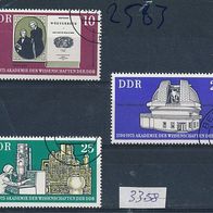 3358 - DDR Briefmarken Michel Nr 2061 - 2063 gestempelt. Jahrg. 1975