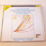 G. F. Händel - Feuerwerksmusik / Wassermusik, 2 CD-Set / Forum 1/472075-2