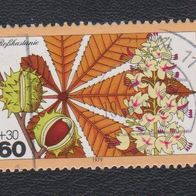Berlin Wohlfahrtsmarke " Blätter, Blüten und Früchte des Waldes " Michelnr. 609 o