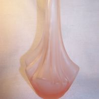 Pressglas Vase in Lalique-Optik