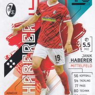SC Freiburg Topps Match Attax Trading Card 2021 Janik Haberer Nr.157