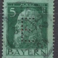 Bayern Dienstmarke gestempelt Michel 7