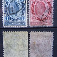 Österreich Lot Franz Josepf 1-2 Gulden 1897 Gestempelt (W375)